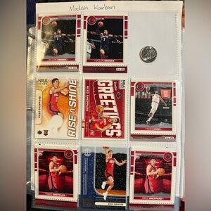 Houston Rockets NBA Basketball Card Collection